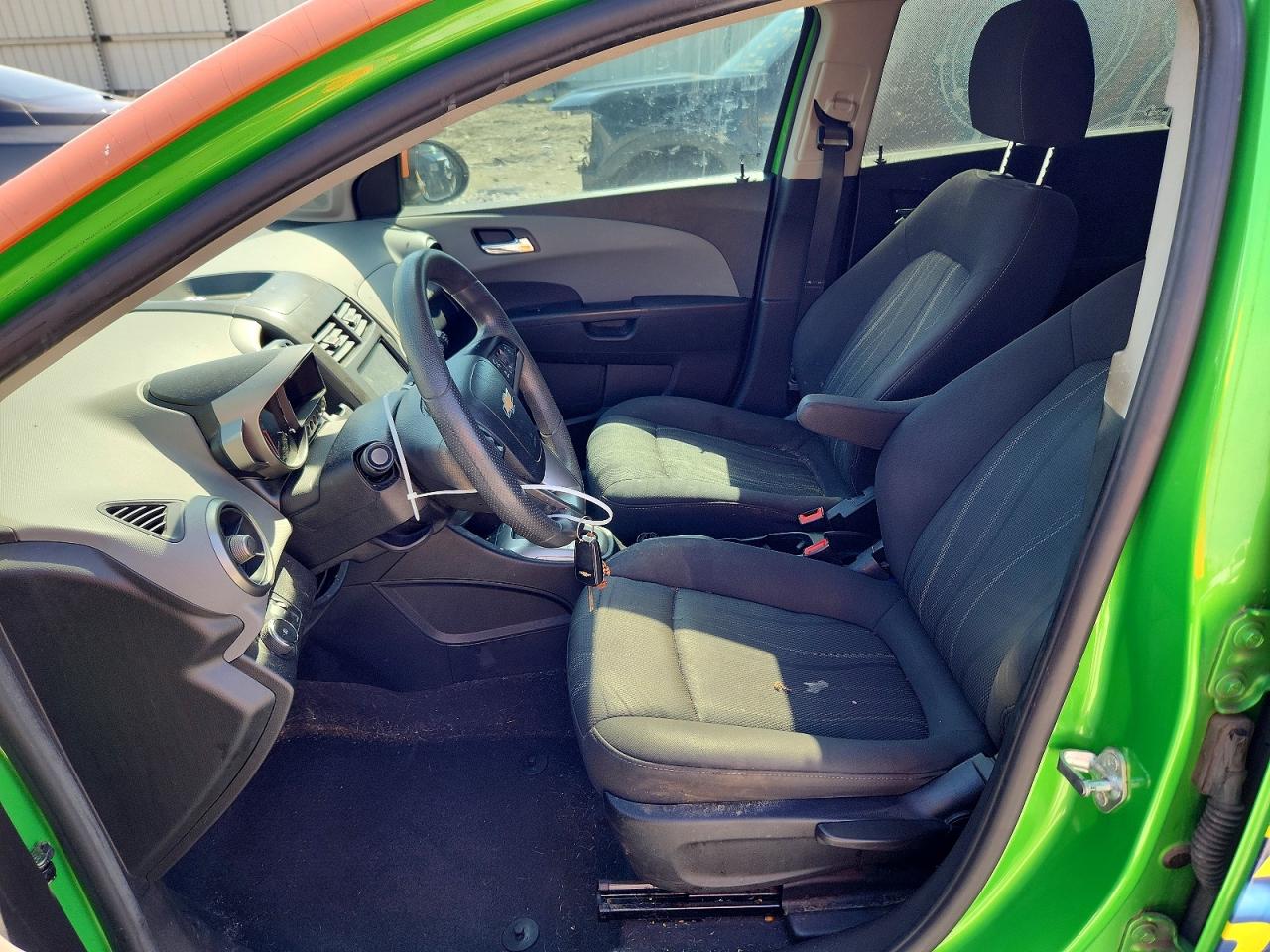 2014 Chevrolet Sonic Lt Green vin: 1G1JC6SH4E4236113