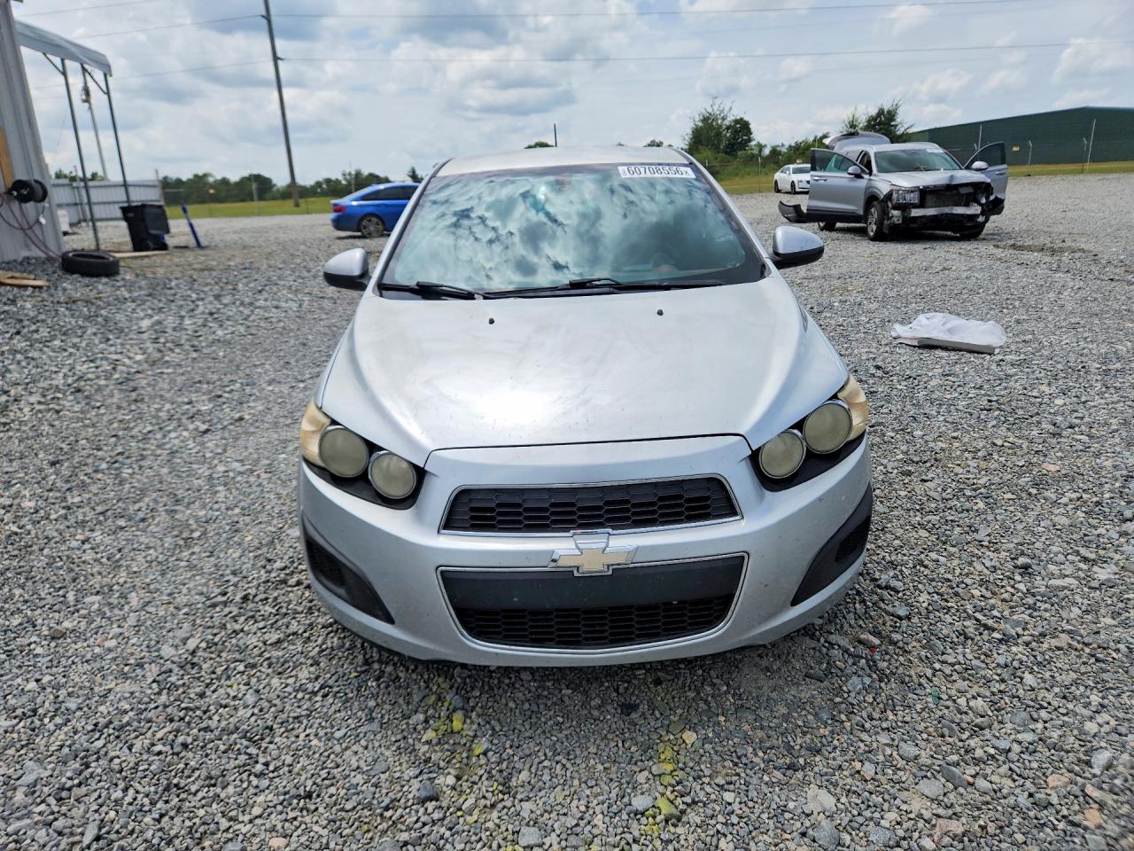 2015 Chevrolet Sonic Lt Серебряный vin: 1G1JC6SH4F4103305