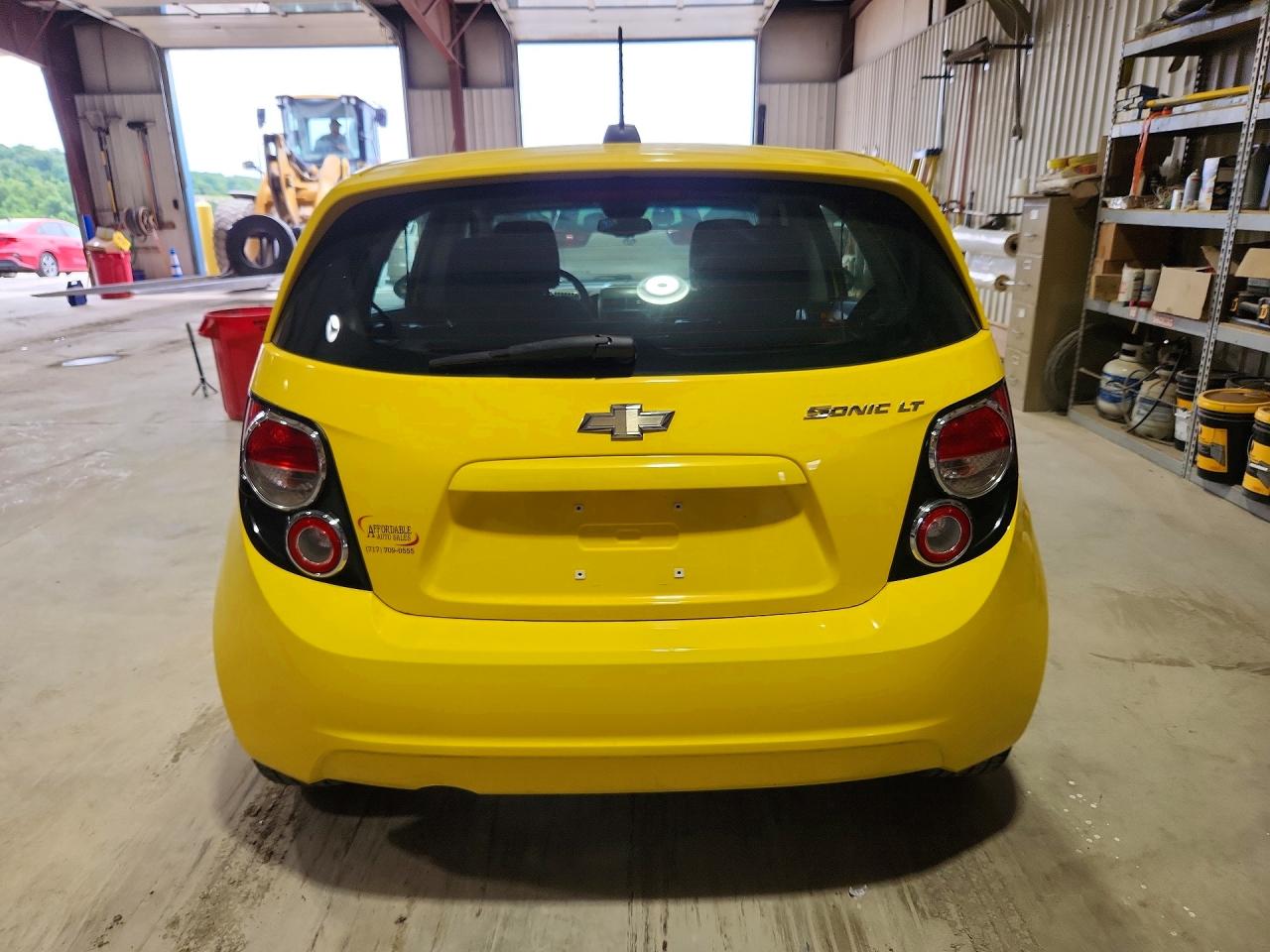 2015 Chevrolet Sonic Lt Yellow vin: 1G1JC6SH4F4181924
