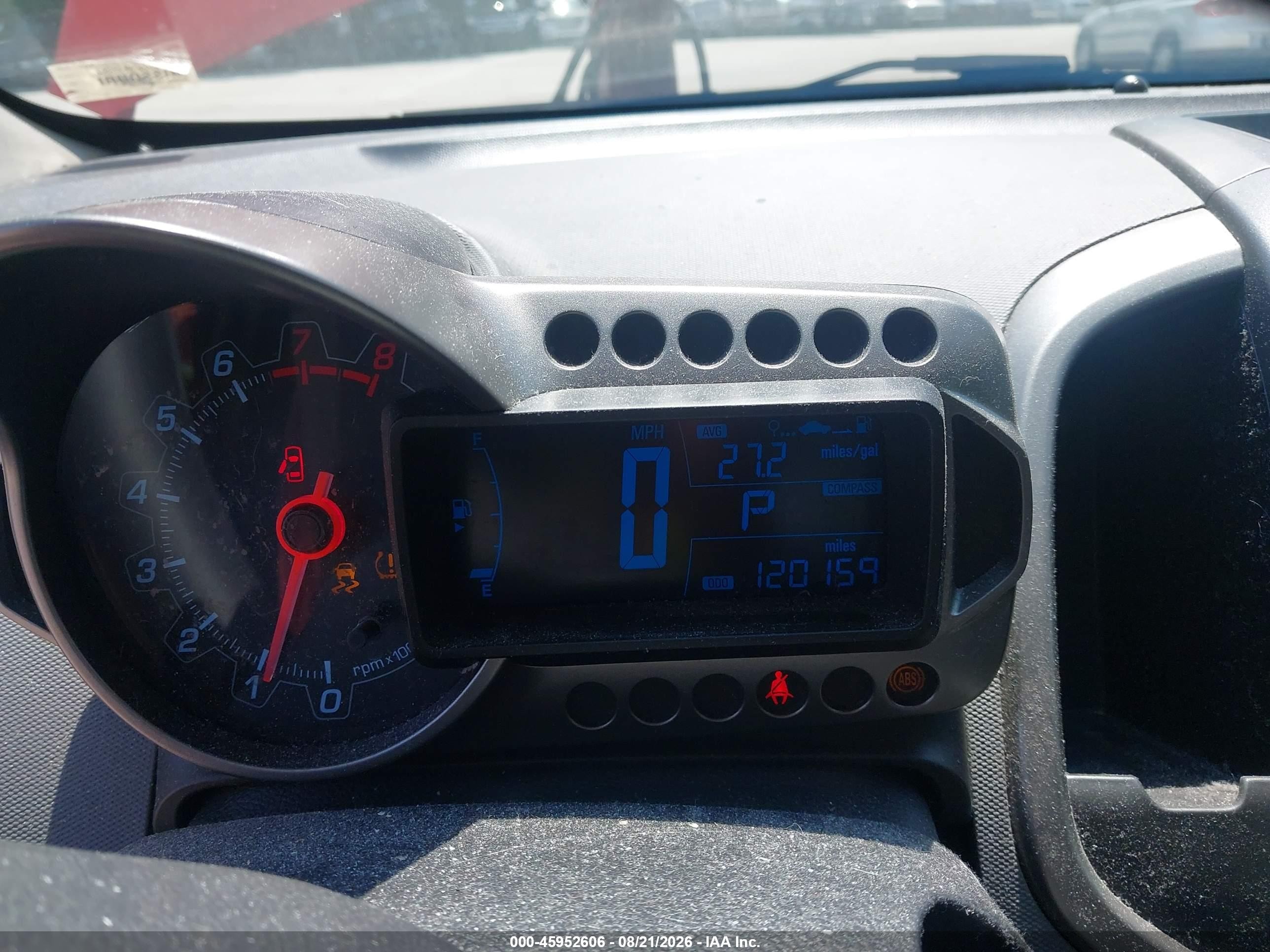 2012 Chevrolet Sonic 2lt Orange vin: 1G1JC6SH5C4107097
