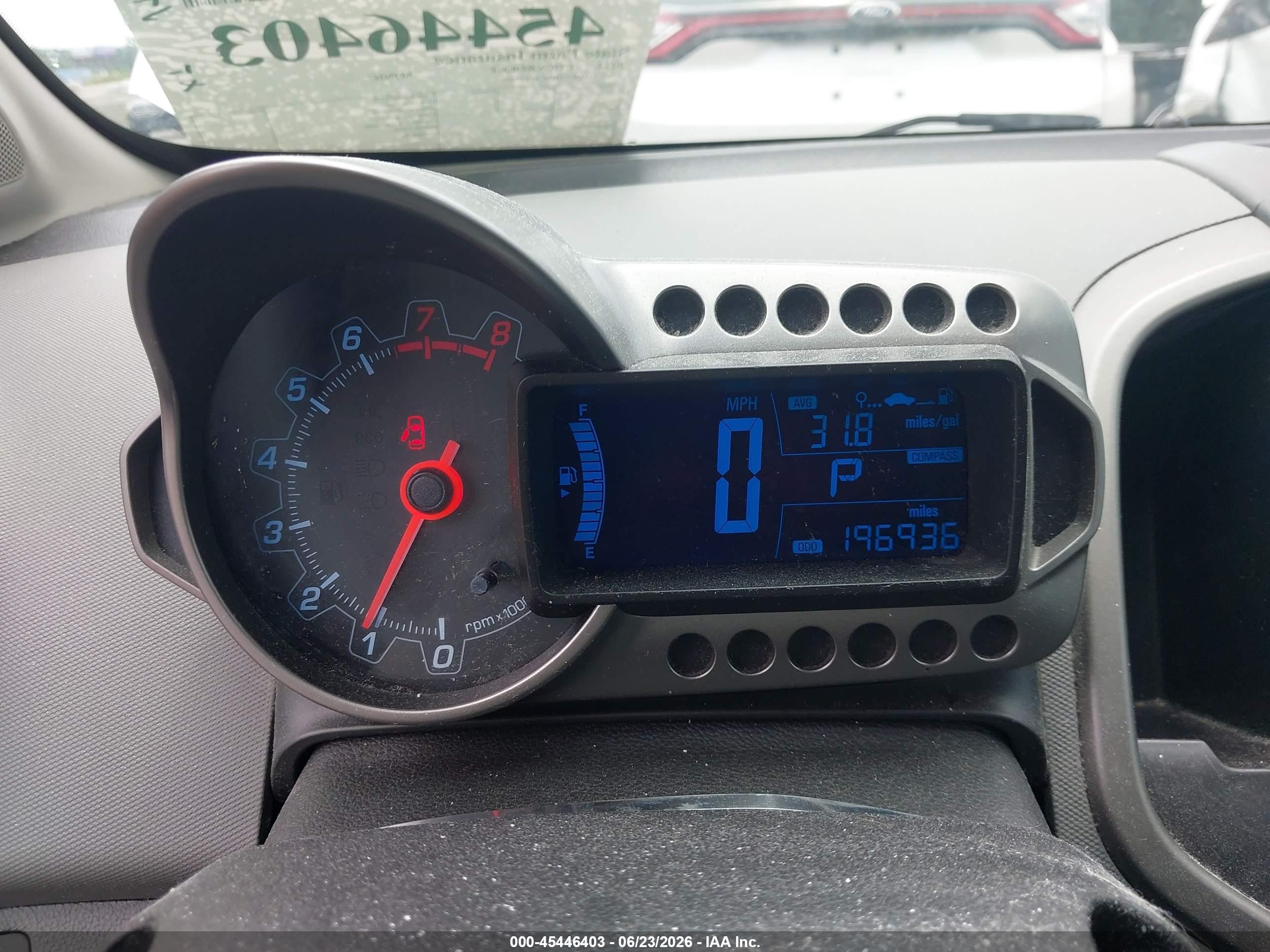 2012 Chevrolet Sonic 2lt Silver vin: 1G1JC6SH5C4168742