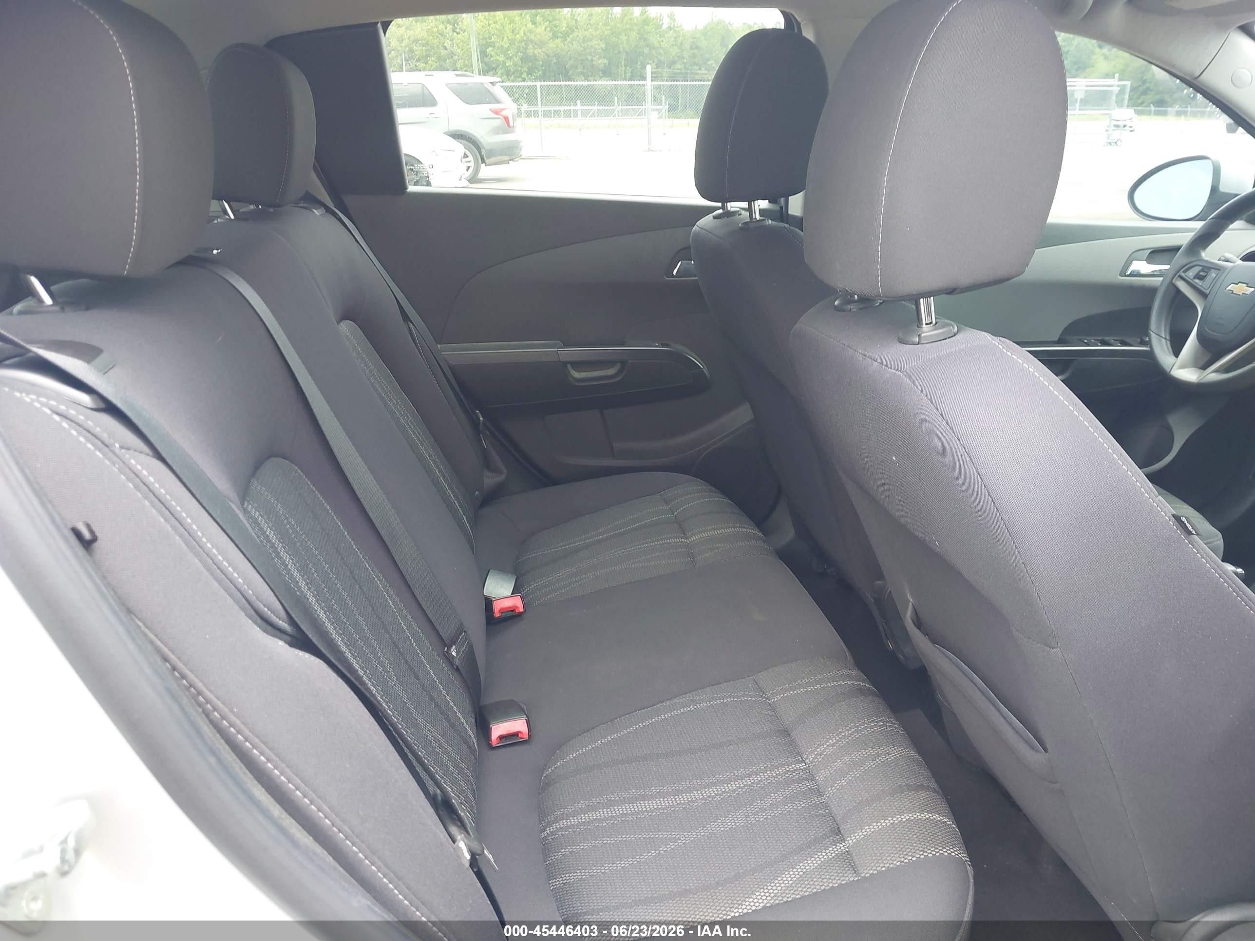 2012 Chevrolet Sonic 2lt Silver vin: 1G1JC6SH5C4168742