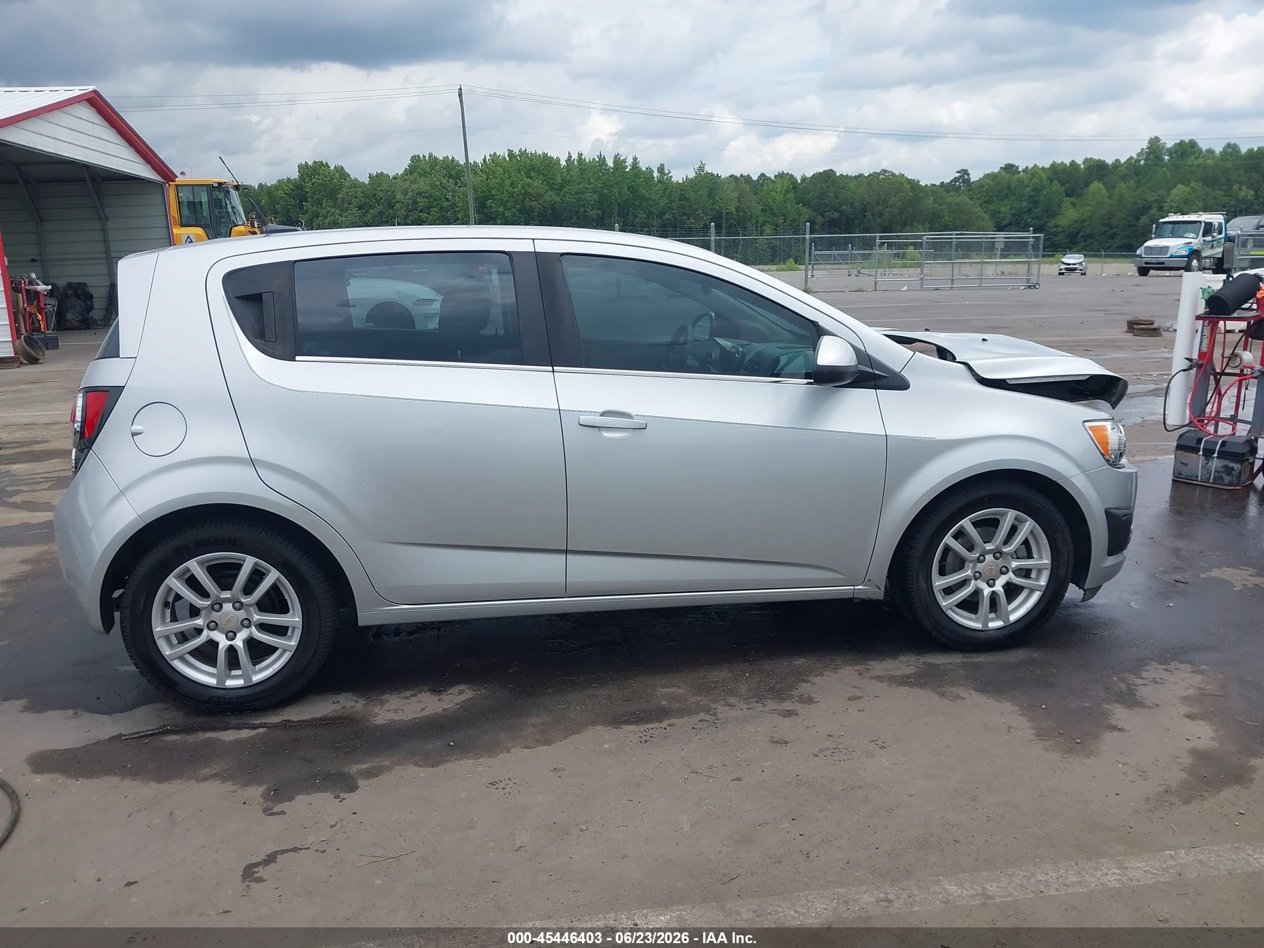 2012 Chevrolet Sonic 2lt Silver vin: 1G1JC6SH5C4168742