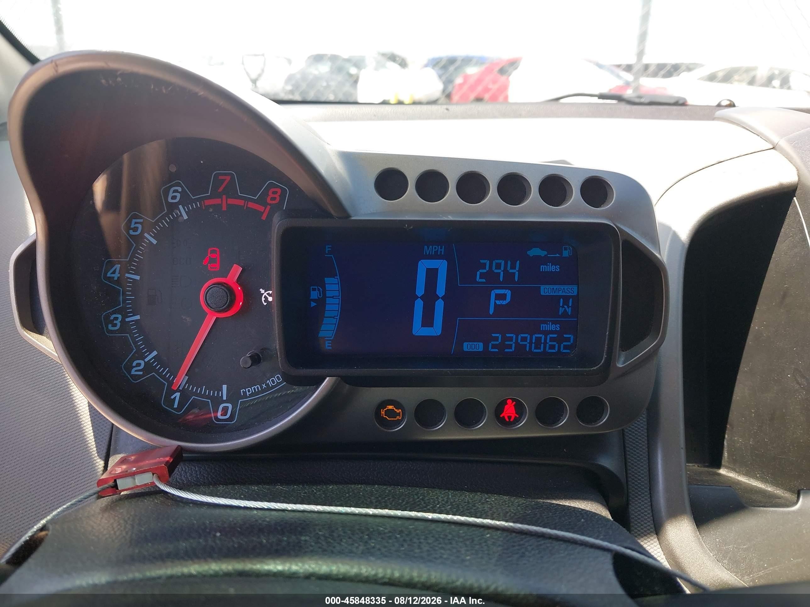 2014 Chevrolet Sonic Lt Auto Silver vin: 1G1JC6SH5E4165326