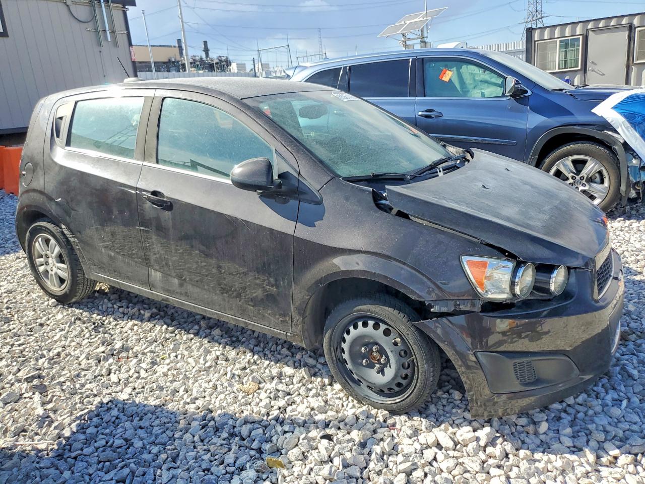 2015 Chevrolet Sonic Lt Gray vin: 1G1JC6SH5F4120288