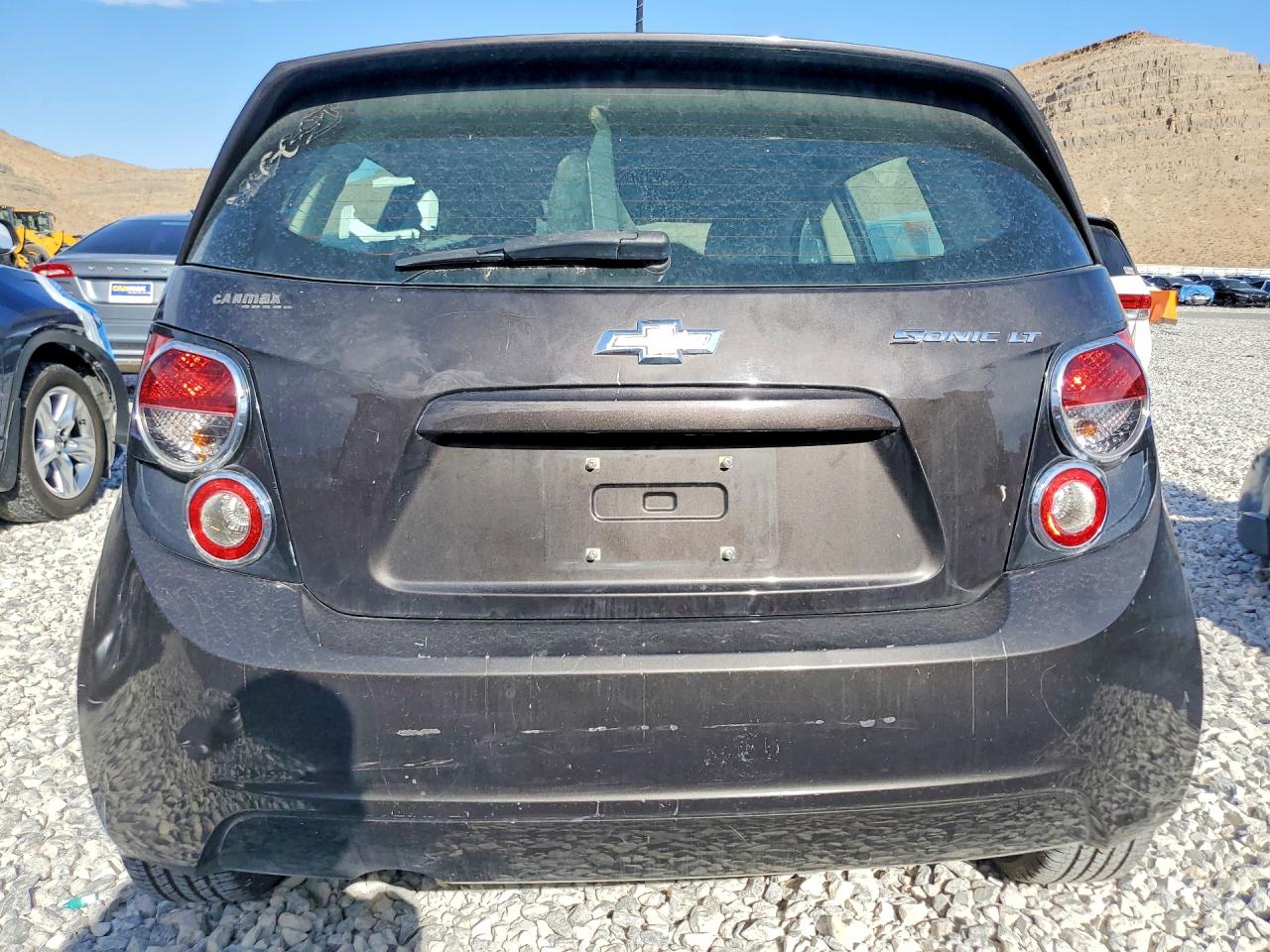 2015 Chevrolet Sonic Lt Gray vin: 1G1JC6SH5F4120288