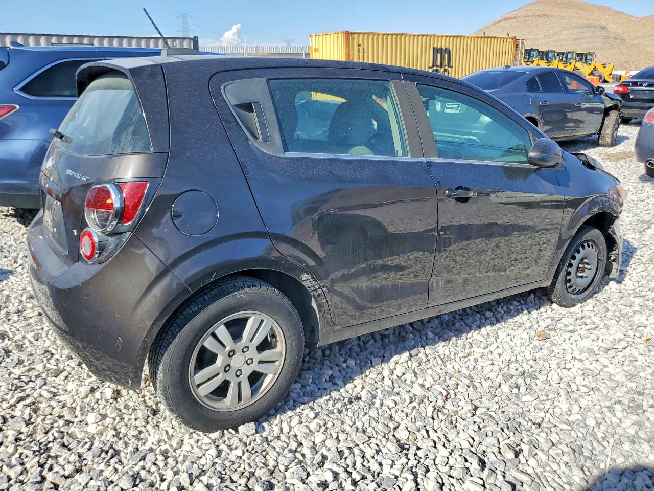2015 Chevrolet Sonic Lt Gray vin: 1G1JC6SH5F4120288
