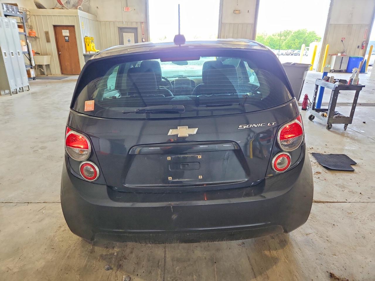 2015 Chevrolet Sonic Lt Gray vin: 1G1JC6SH5F4123420