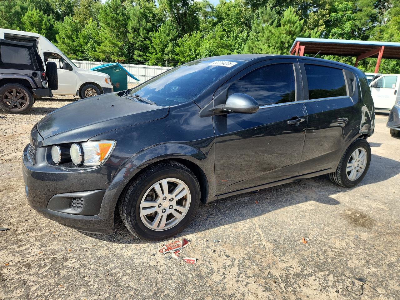2015 Chevrolet Sonic Lt Gray vin: 1G1JC6SH5F4146826