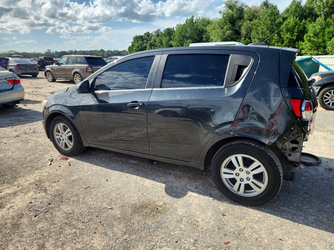 2015 Chevrolet Sonic Lt Gray vin: 1G1JC6SH5F4146826