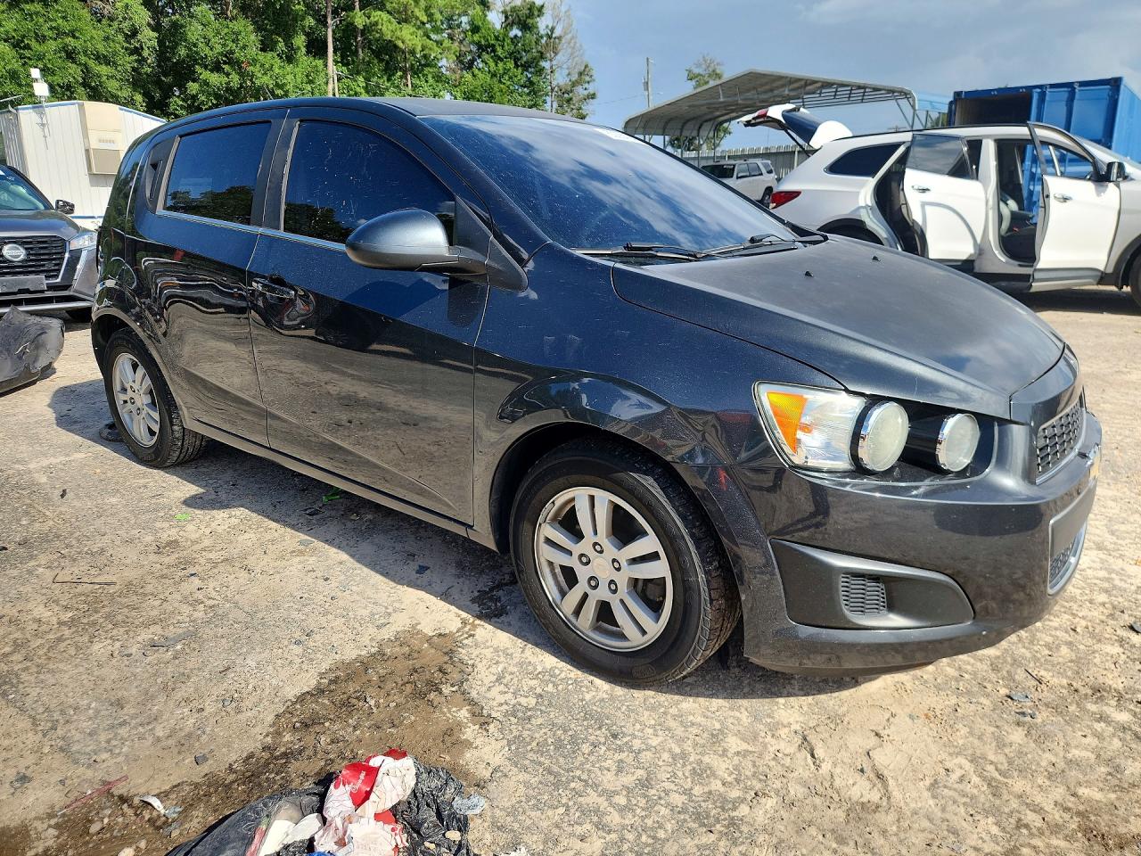 2015 Chevrolet Sonic Lt Gray vin: 1G1JC6SH5F4146826