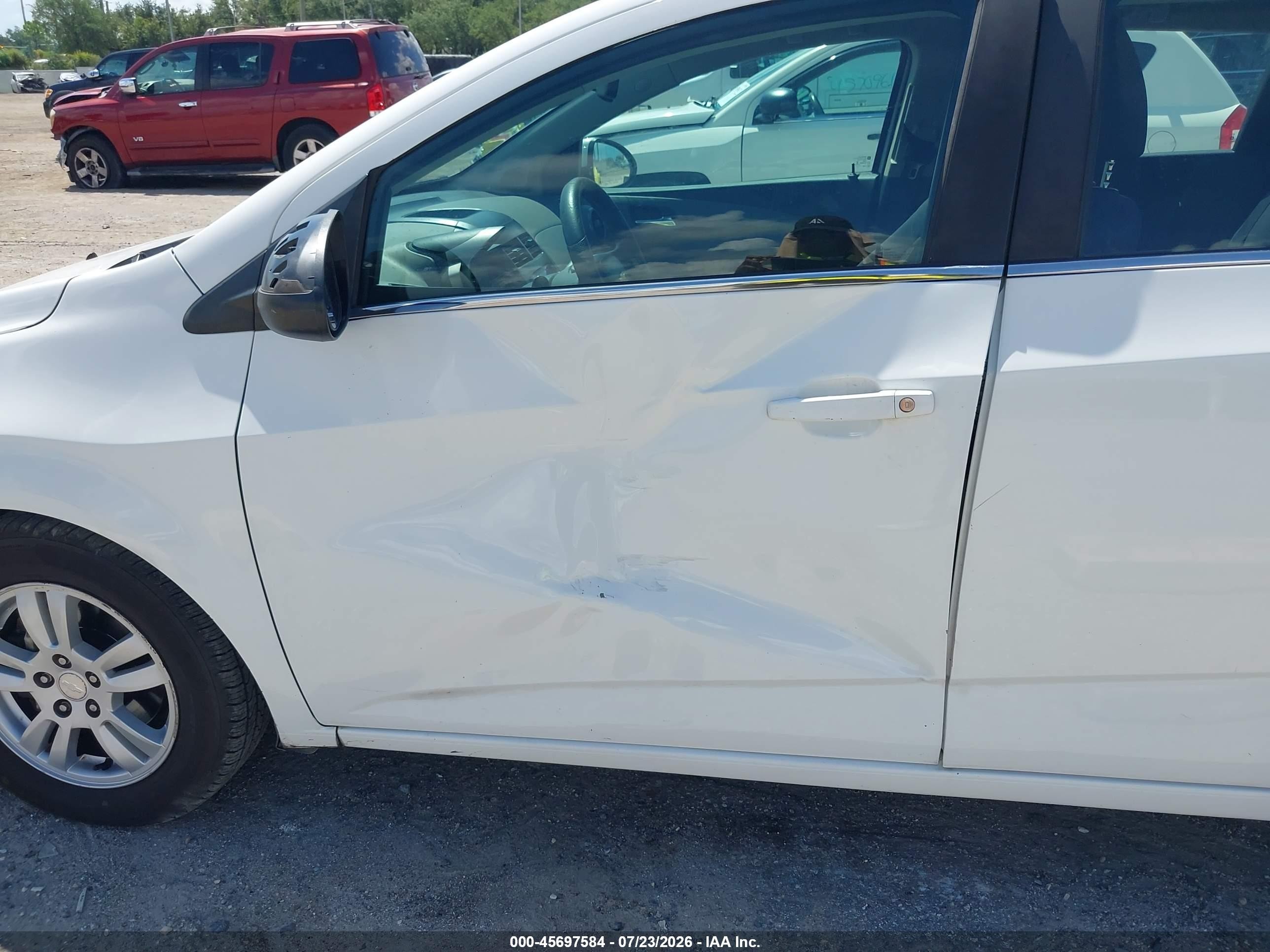 2012 Chevrolet Sonic 2lt White vin: 1G1JC6SH6C4174534