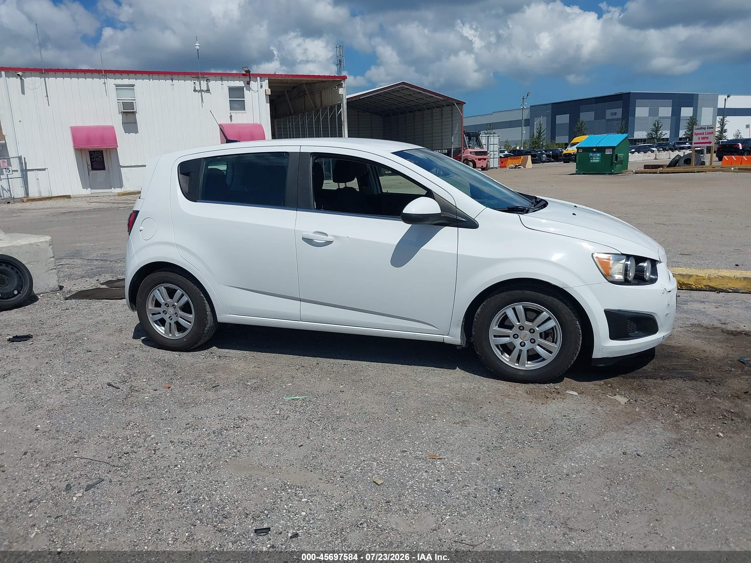 2012 Chevrolet Sonic 2lt White vin: 1G1JC6SH6C4174534