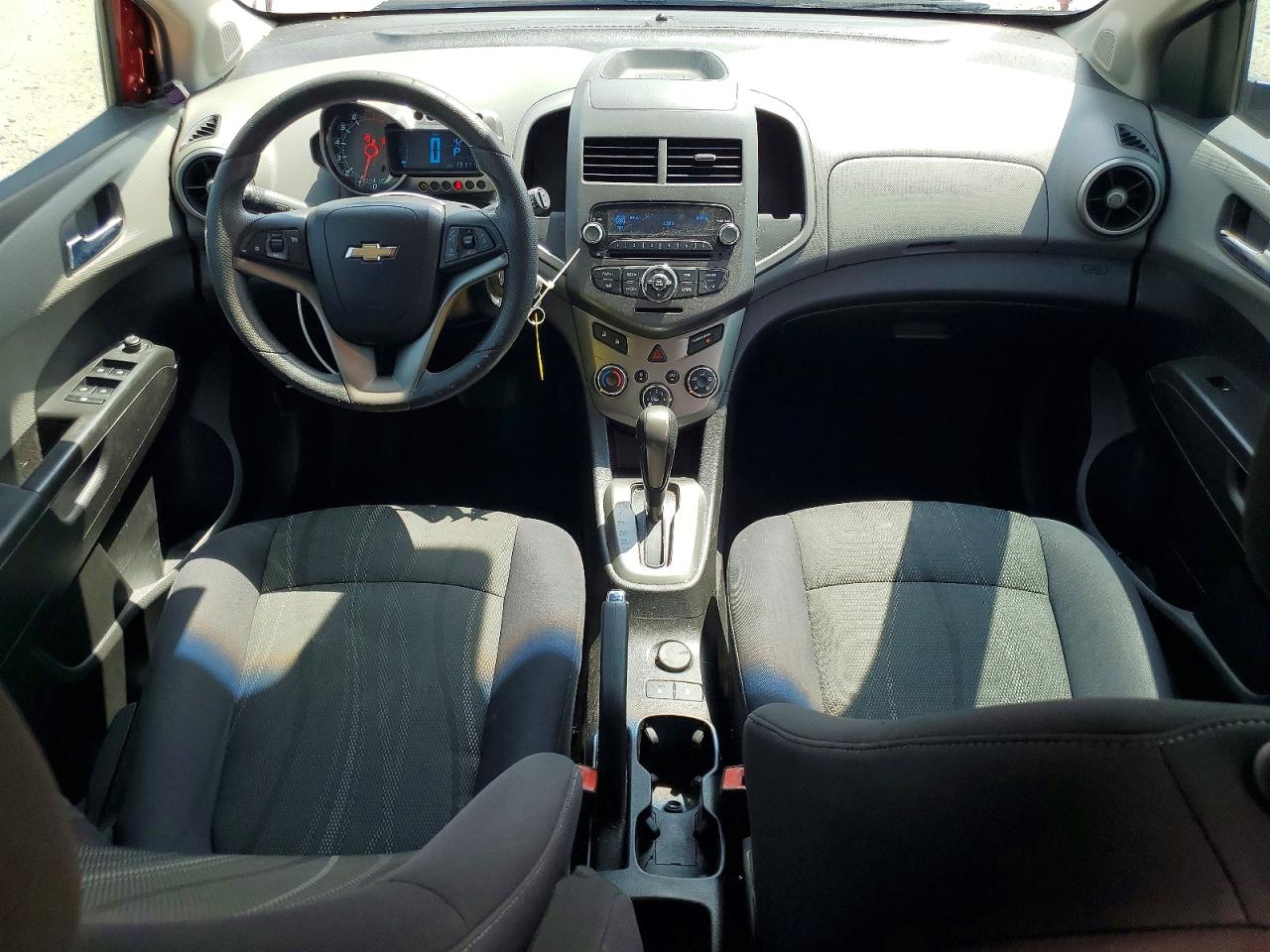 2012 Chevrolet Sonic Lt Maroon vin: 1G1JC6SH6C4182357