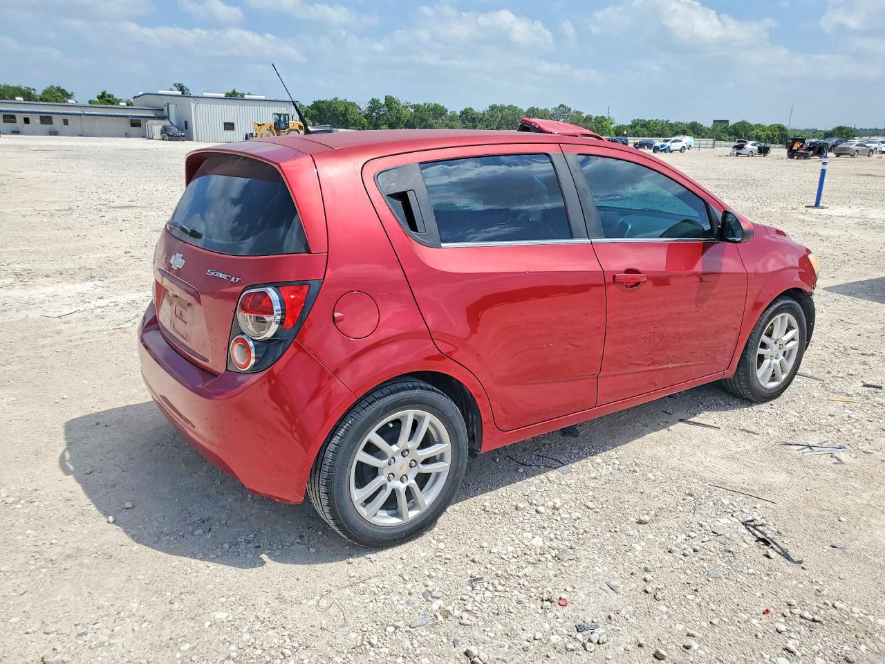 2012 Chevrolet Sonic Lt Maroon vin: 1G1JC6SH6C4182357
