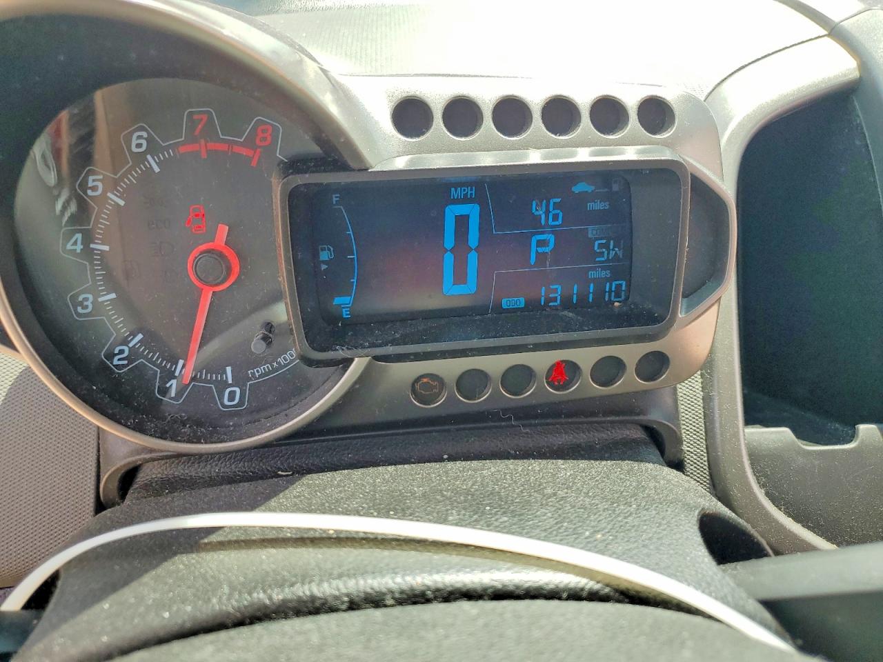 2012 Chevrolet Sonic Lt Maroon vin: 1G1JC6SH6C4182357