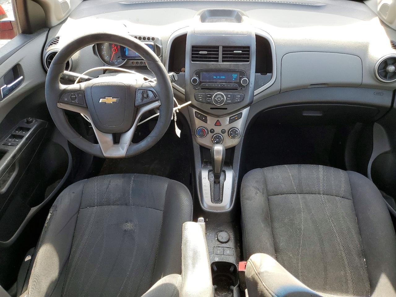 2013 Chevrolet Sonic Lt Red vin: 1G1JC6SH6D4160084