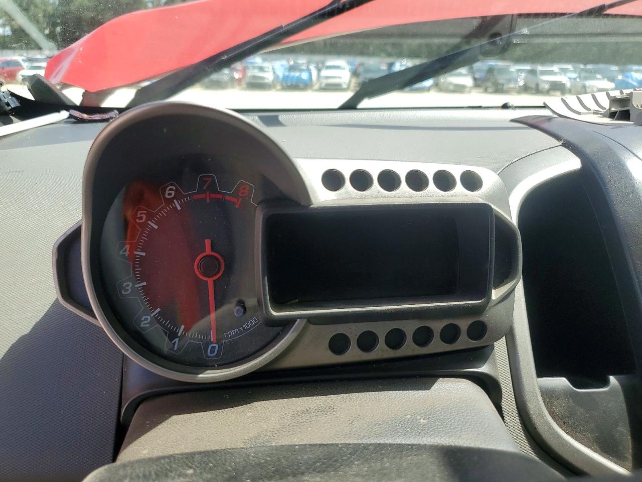 2014 Chevrolet Sonic Lt Red vin: 1G1JC6SH6E4140984
