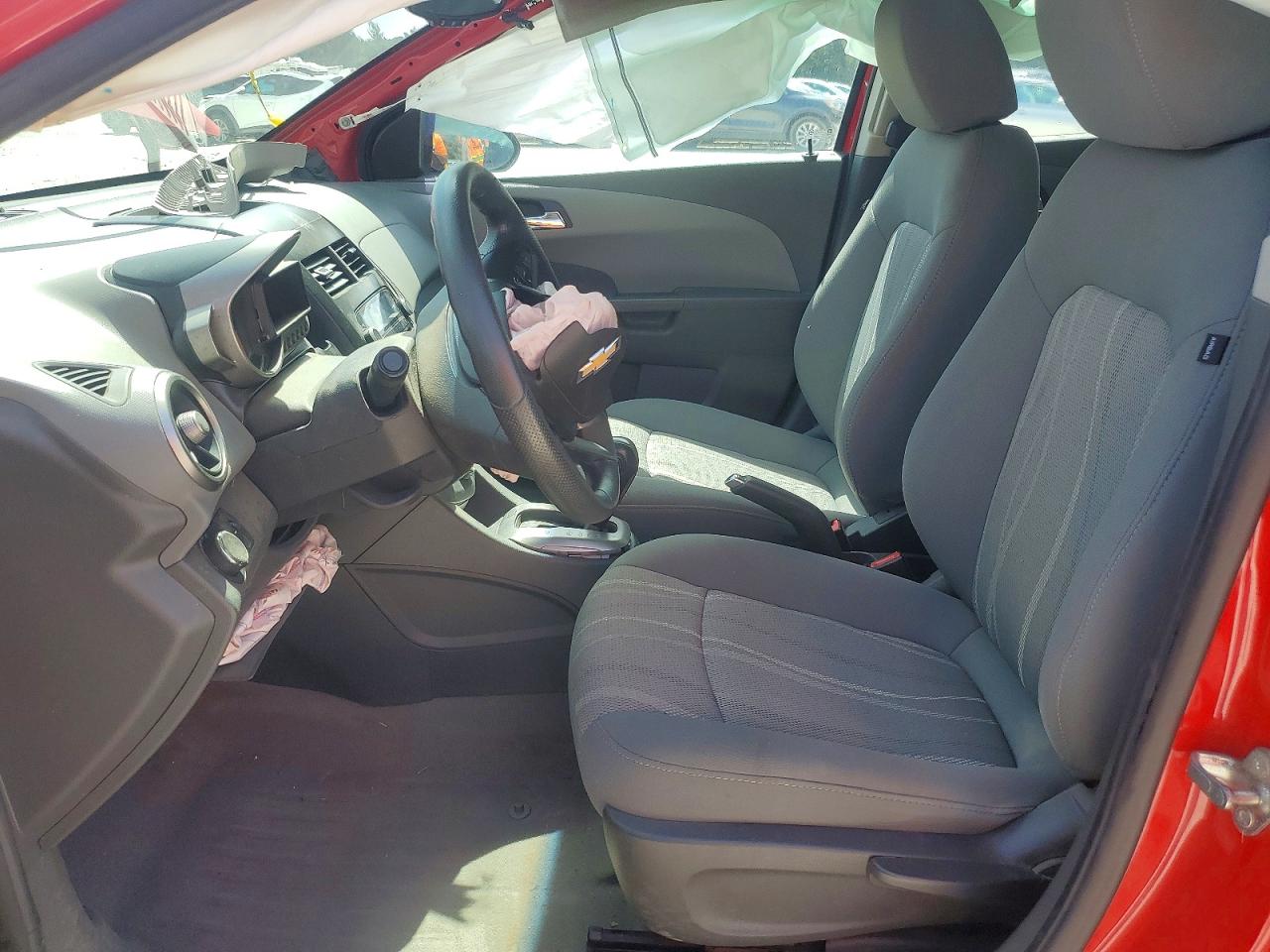 2014 Chevrolet Sonic Lt Red vin: 1G1JC6SH6E4140984