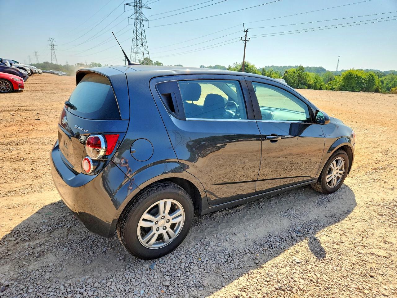 2014 Chevrolet Sonic Lt Gray vin: 1G1JC6SH6E4230054