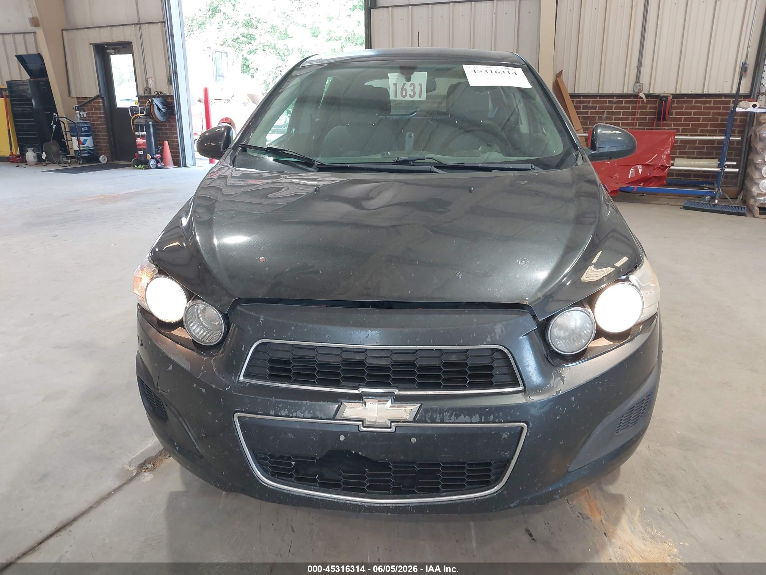 2015 Chevrolet Sonic Lt Auto Серый vin: 1G1JC6SH6F4124883
