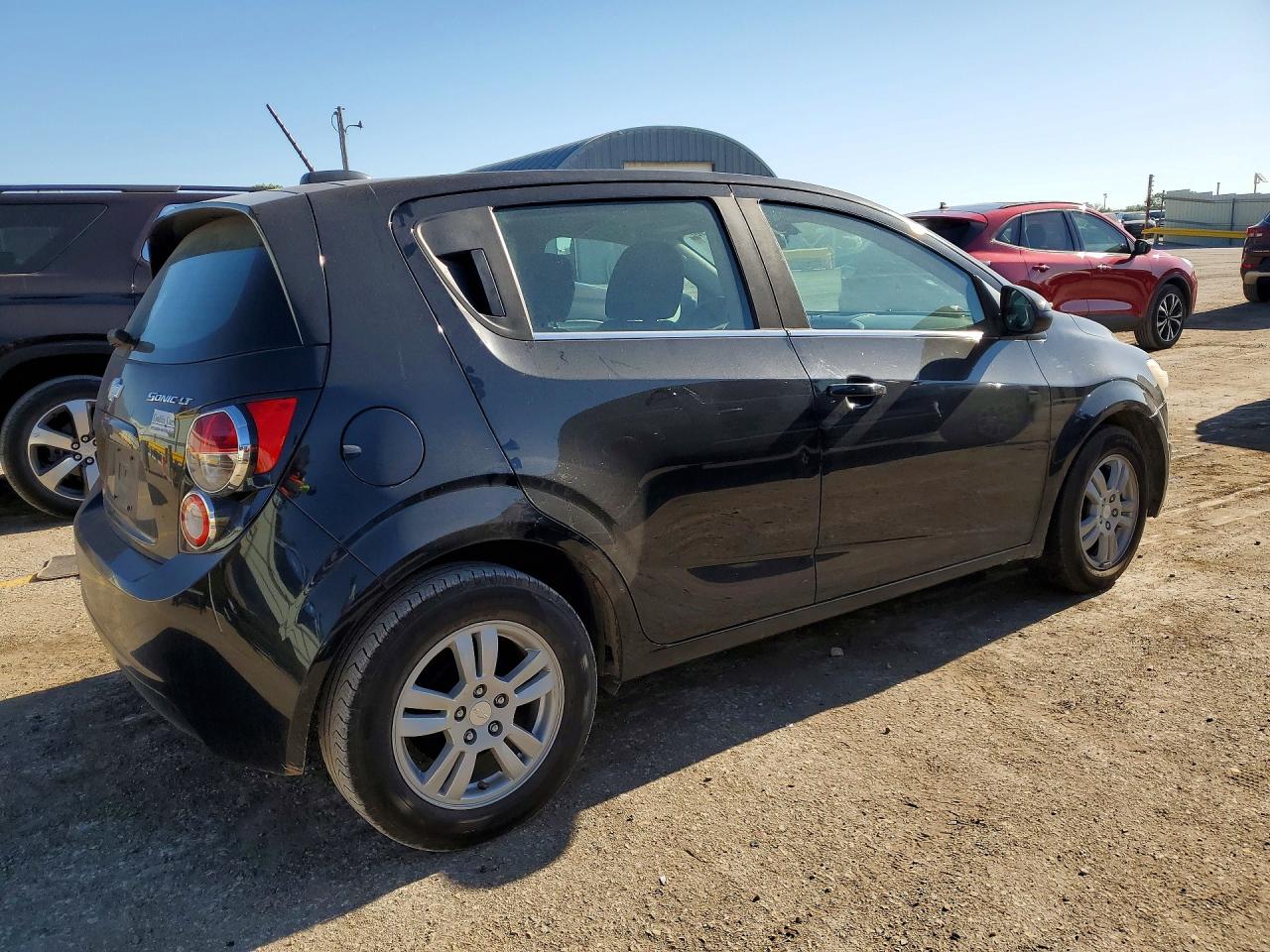 2015 Chevrolet Sonic Lt Black vin: 1G1JC6SH6F4177566