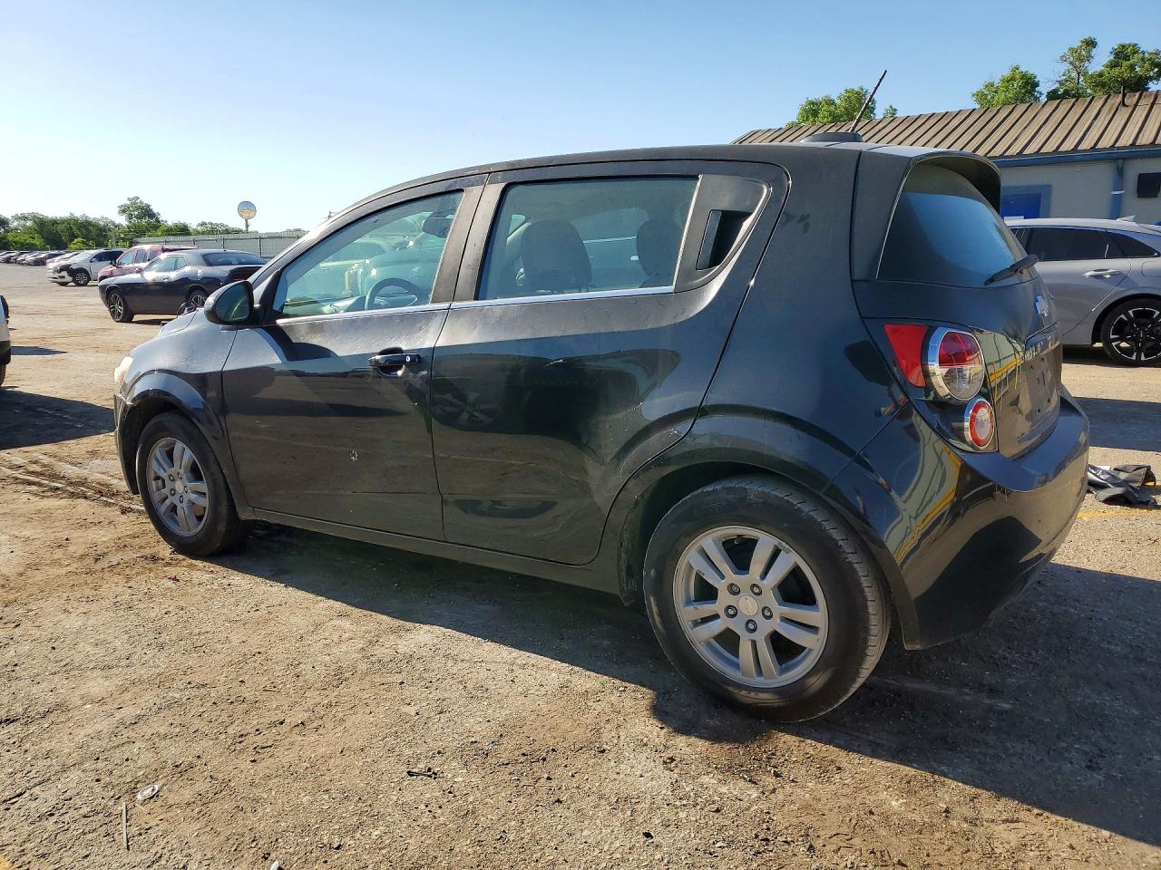 2015 Chevrolet Sonic Lt Black vin: 1G1JC6SH6F4177566