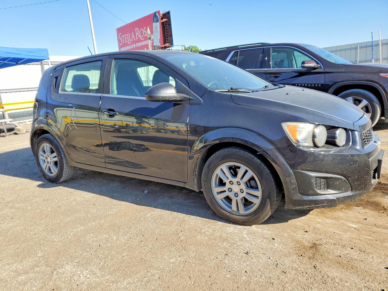 2015 Chevrolet Sonic Lt Black vin: 1G1JC6SH6F4177566