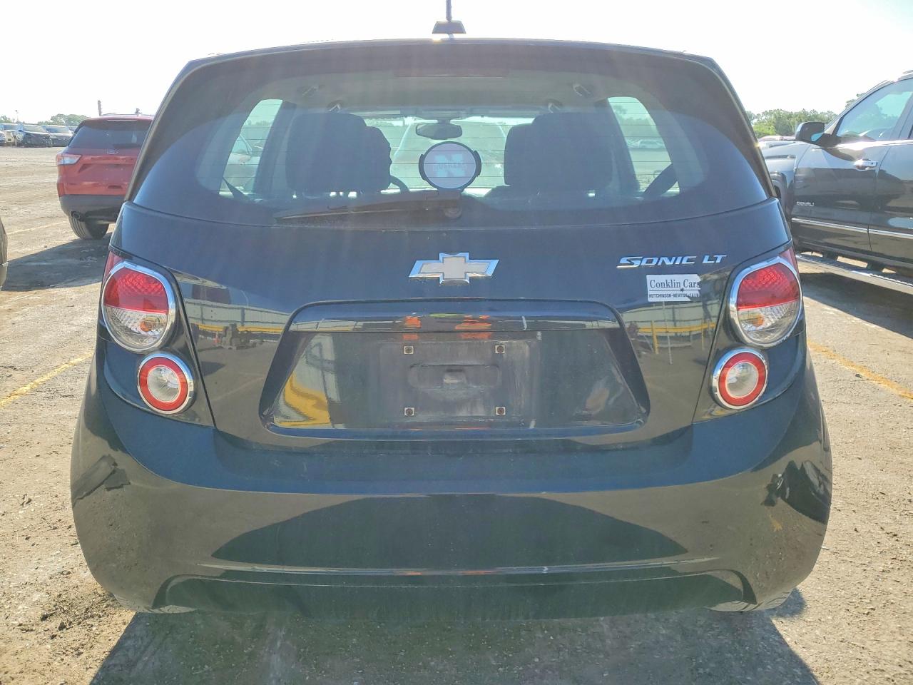 2015 Chevrolet Sonic Lt Black vin: 1G1JC6SH6F4177566