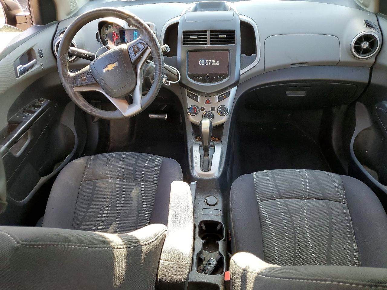 2015 Chevrolet Sonic Lt Black vin: 1G1JC6SH6F4177566