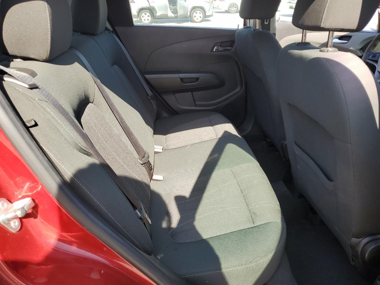 2012 Chevrolet Sonic Lt Red vin: 1G1JC6SH7C4122281