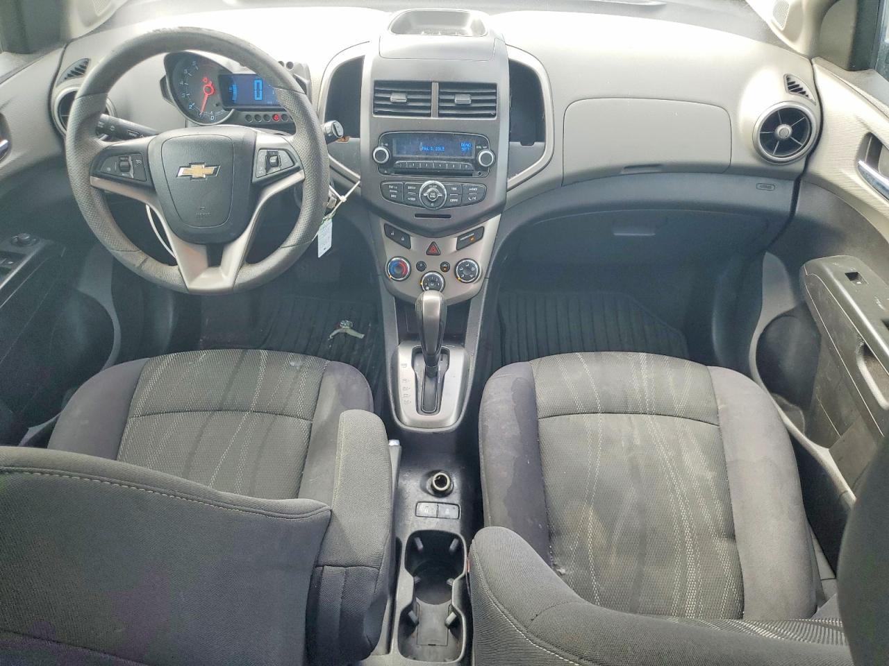 2013 Chevrolet Sonic Lt White vin: 1G1JC6SH7D4155783