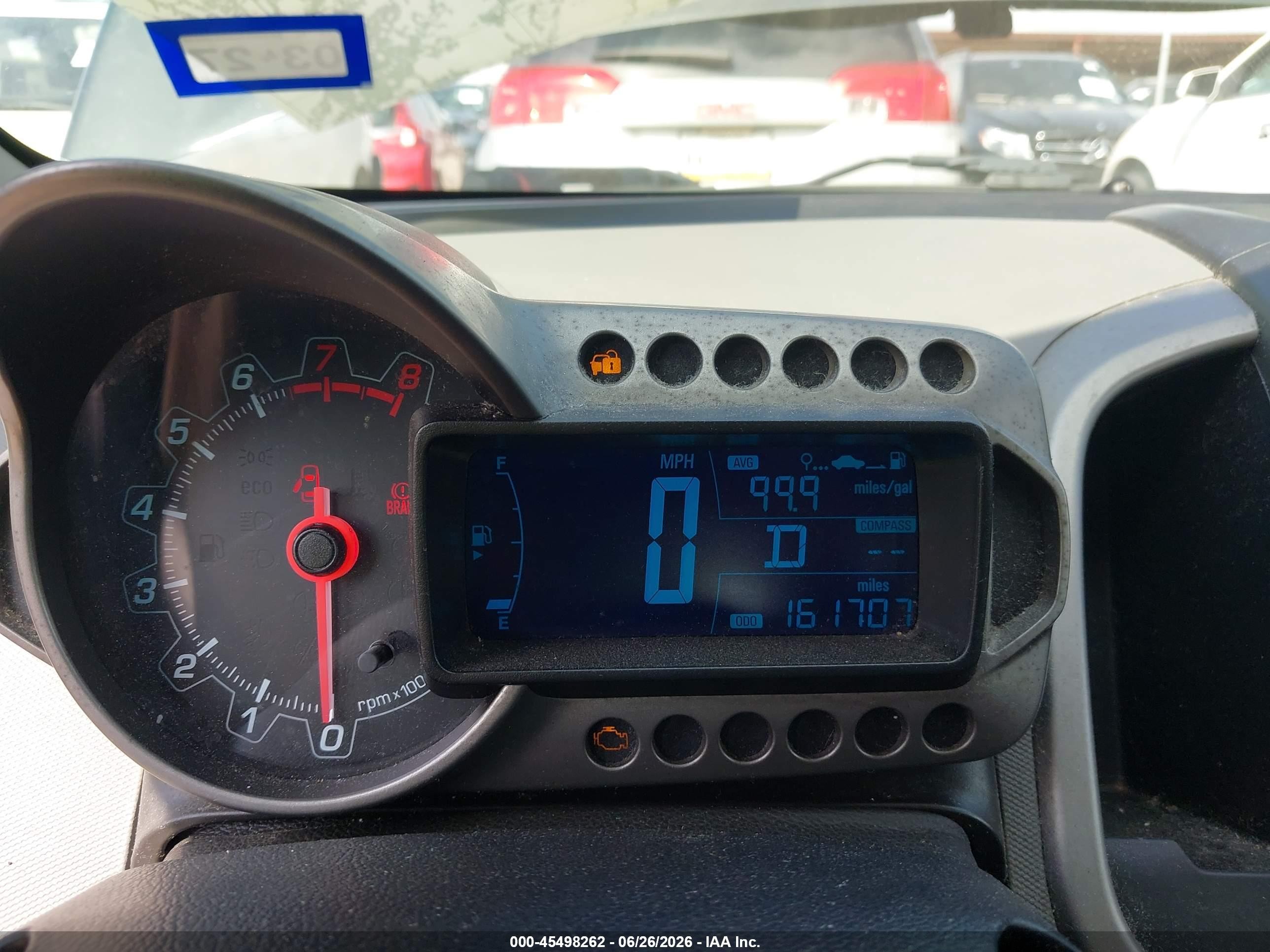 2015 Chevrolet Sonic Lt Auto Черный vin: 1G1JC6SH7F4131857