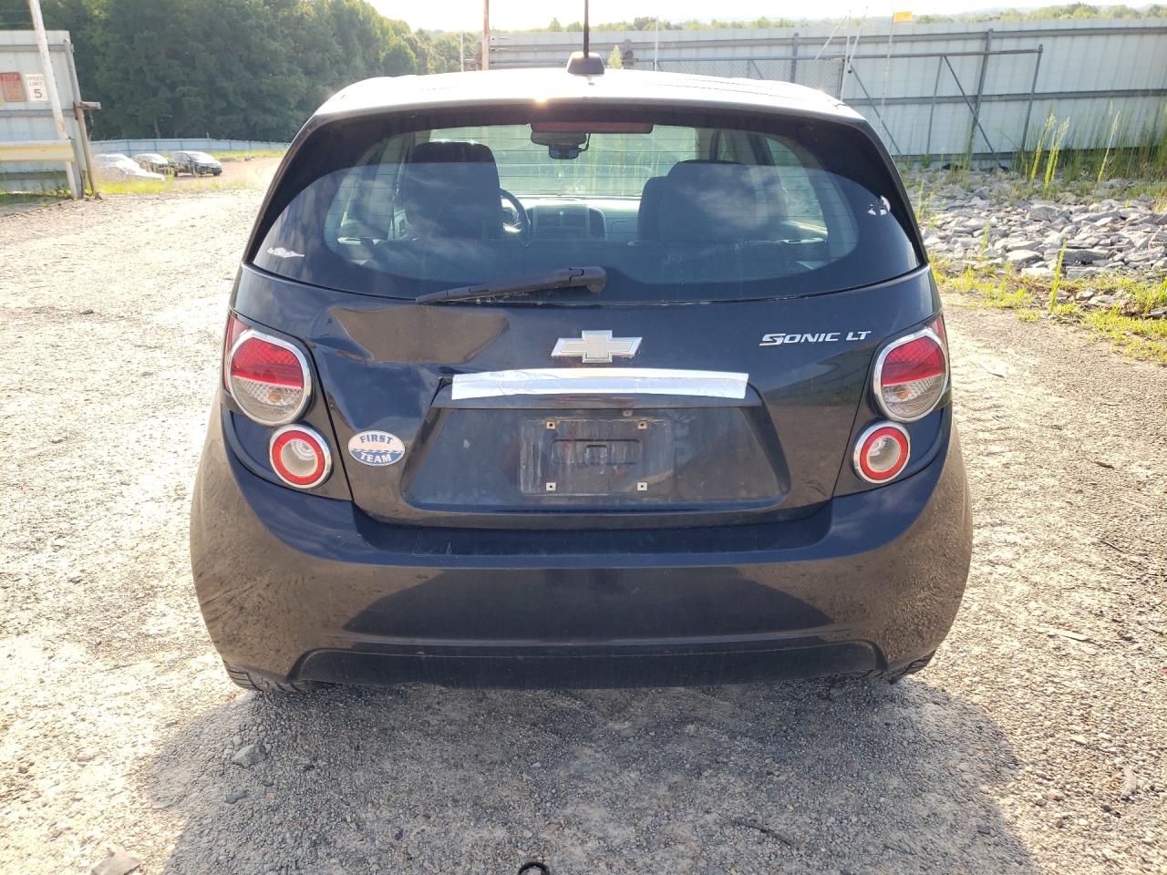 2015 Chevrolet Sonic Lt Charcoal vin: 1G1JC6SH7F4137514 Damage: Rear Bumper/Cover, Scraped, 2 To 3 Inches
