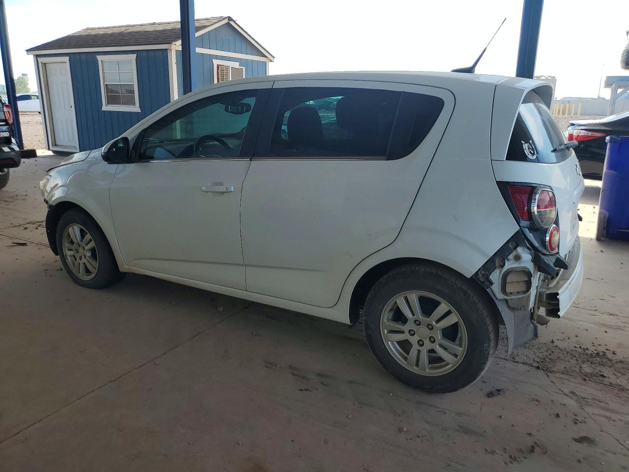 2013 Chevrolet Sonic Lt White vin: 1G1JC6SH8D4170471
