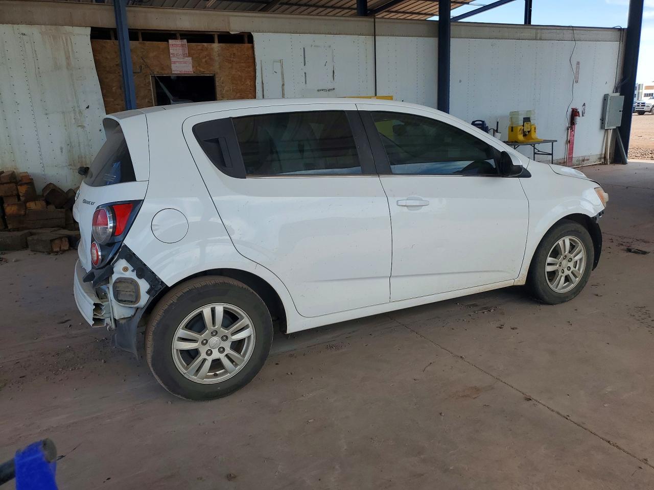 2013 Chevrolet Sonic Lt White vin: 1G1JC6SH8D4170471