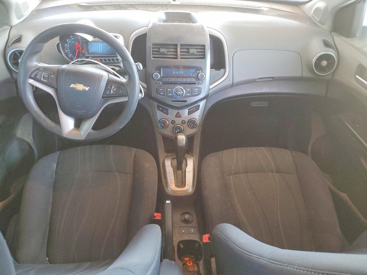 2013 Chevrolet Sonic Lt White vin: 1G1JC6SH8D4170471