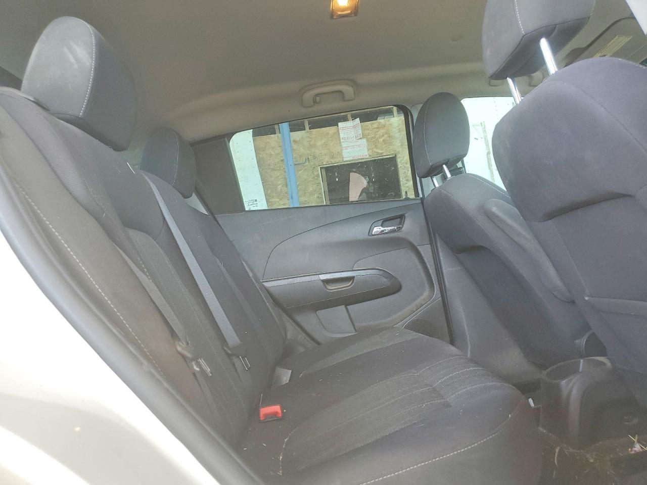 2013 Chevrolet Sonic Lt White vin: 1G1JC6SH8D4170471