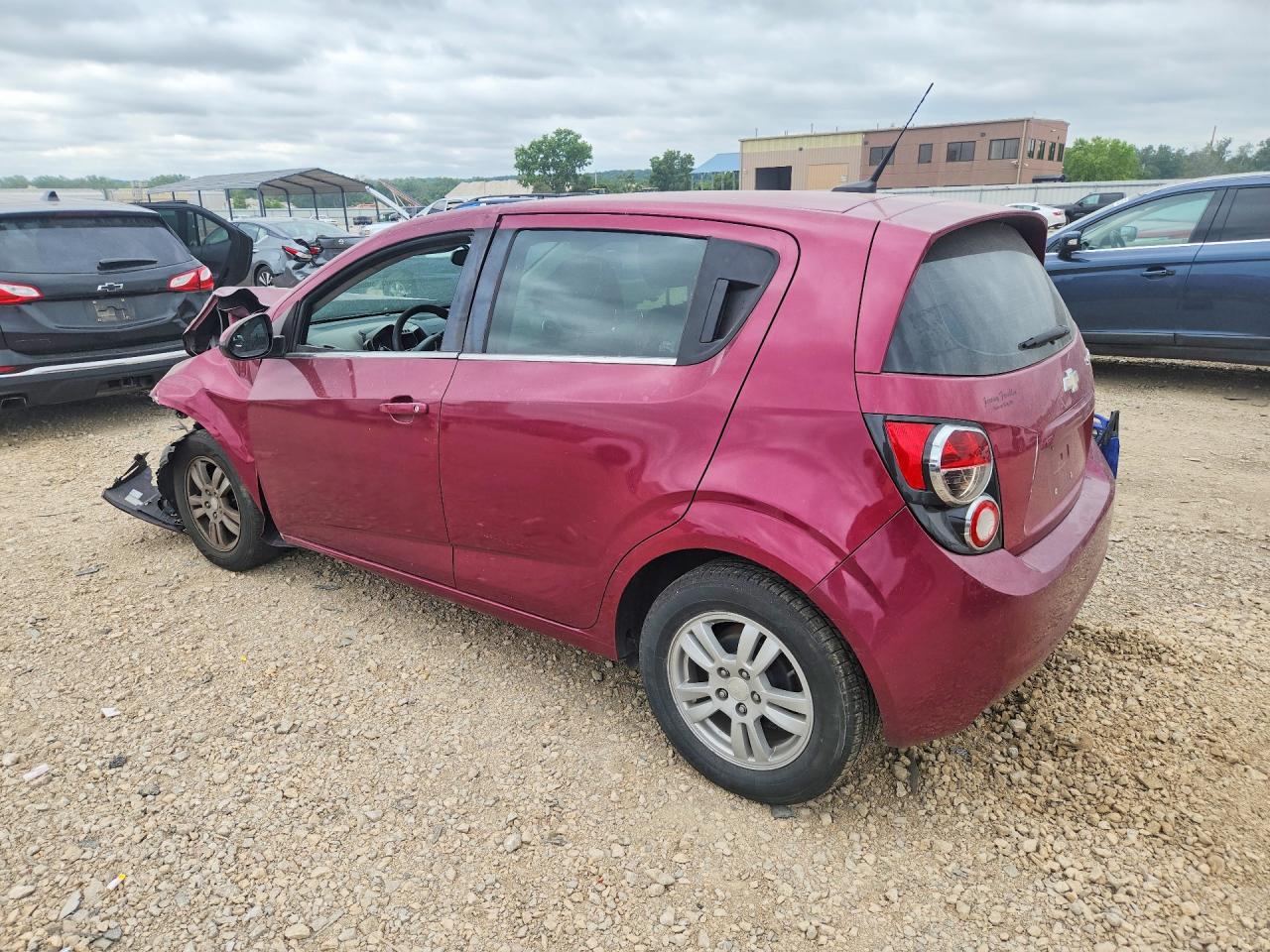 2014 Chevrolet Sonic Lt Purple vin: 1G1JC6SH8E4124642