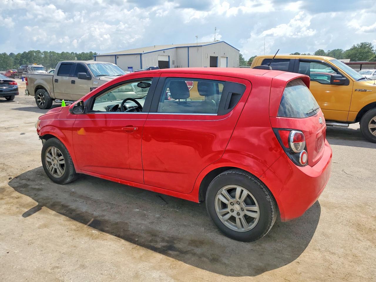 2015 Chevrolet Sonic Lt Красный vin: 1G1JC6SH8F4111858