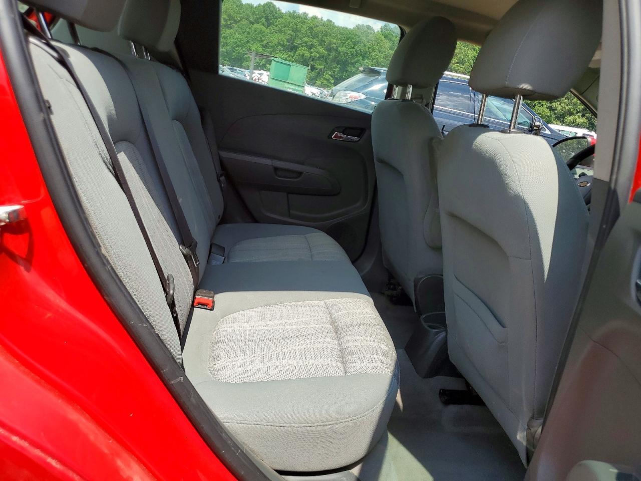 2015 Chevrolet Sonic Lt Красный vin: 1G1JC6SH8F4111858