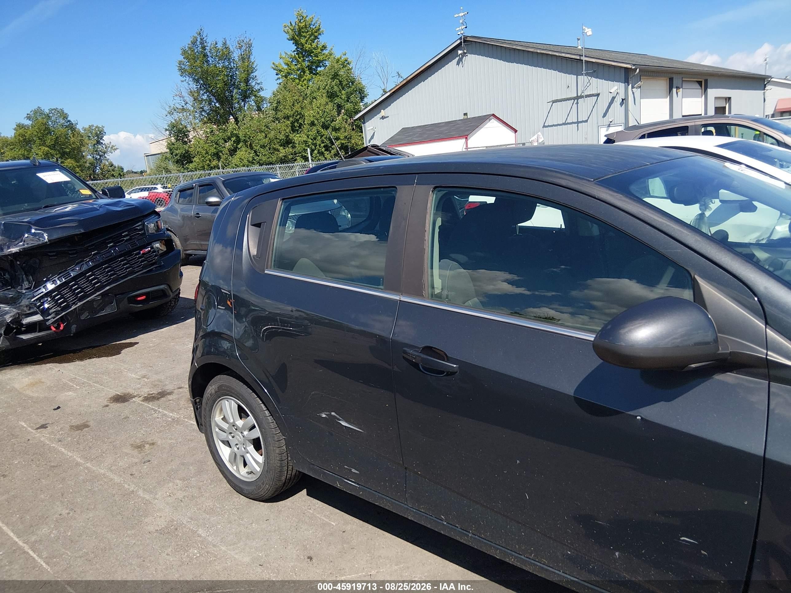 2015 Chevrolet Sonic Lt Auto Gray vin: 1G1JC6SH8F4164883