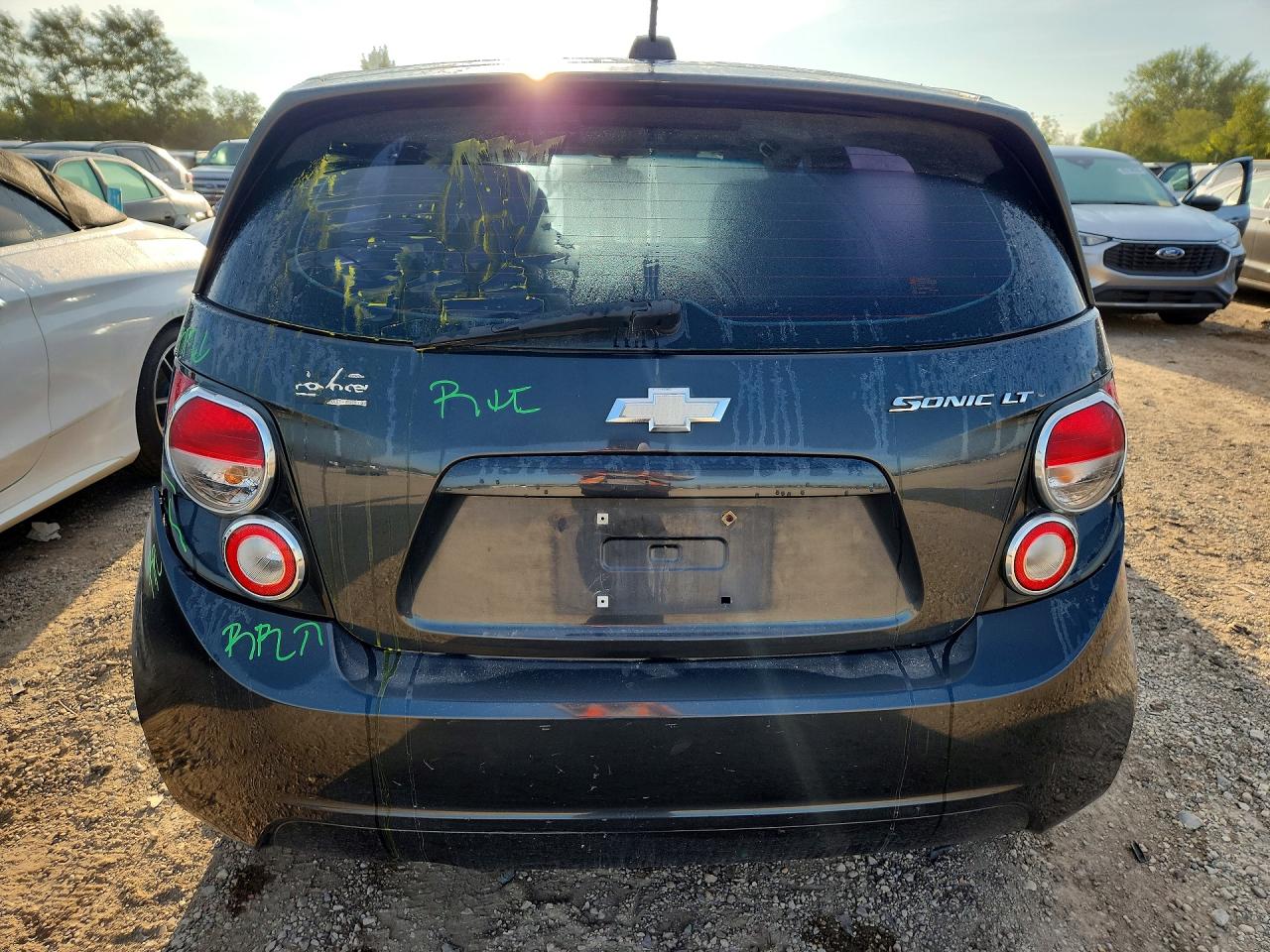 2015 Chevrolet Sonic Lt Gray vin: 1G1JC6SH8F4195423