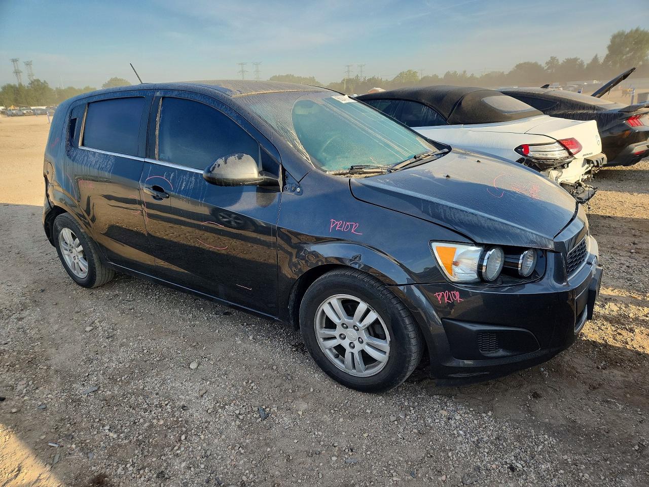 2015 Chevrolet Sonic Lt Gray vin: 1G1JC6SH8F4195423