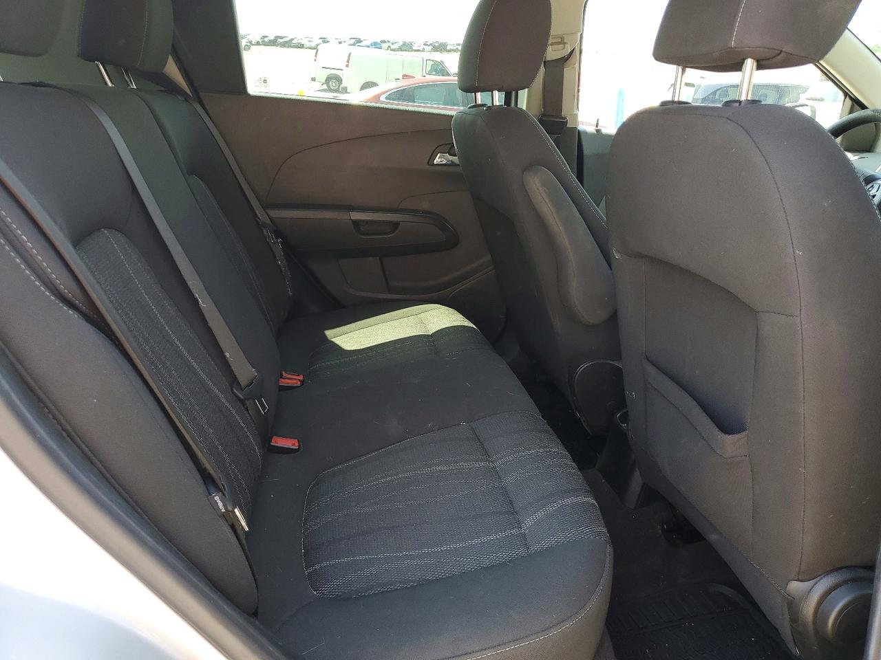 2012 Chevrolet Sonic Lt Silver vin: 1G1JC6SH9C4109158