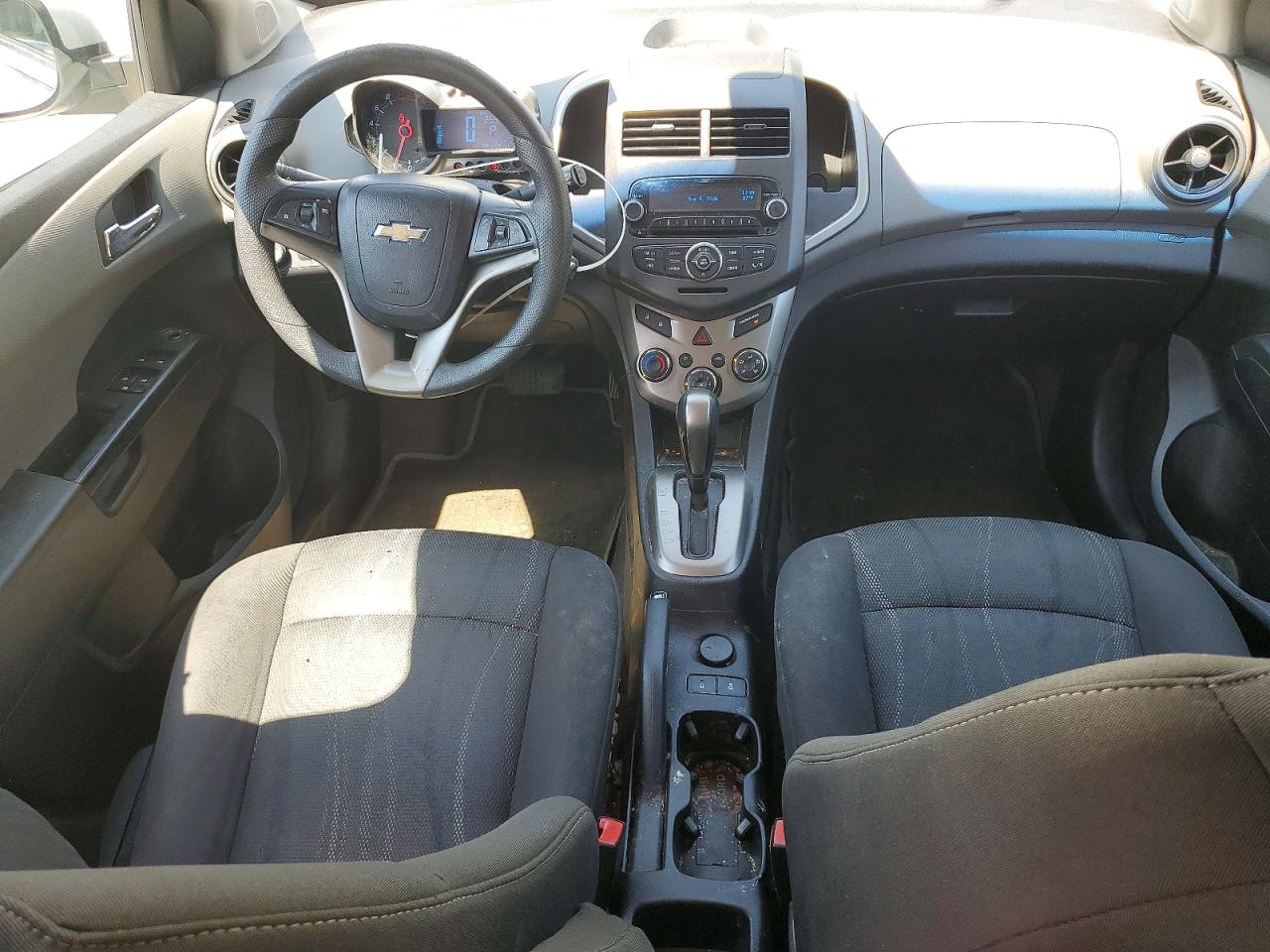 2012 Chevrolet Sonic Lt Silver vin: 1G1JC6SH9C4109158