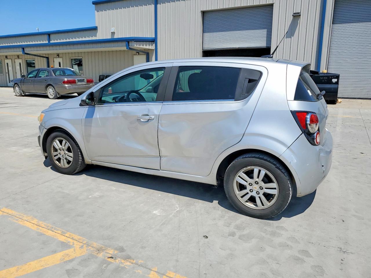 2012 Chevrolet Sonic Lt Silver vin: 1G1JC6SH9C4109158