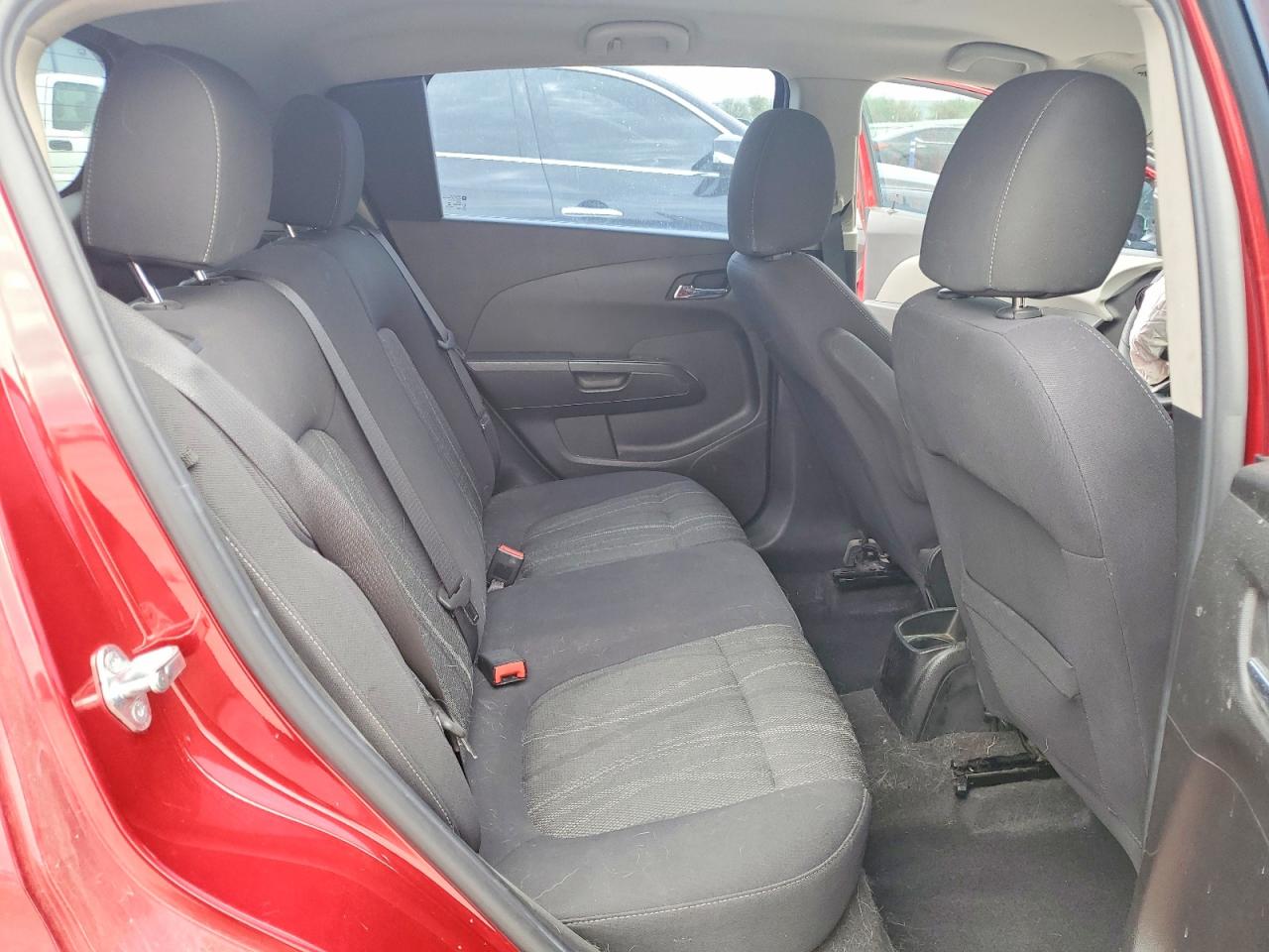 2013 Chevrolet Sonic Lt Red vin: 1G1JC6SH9D4158250