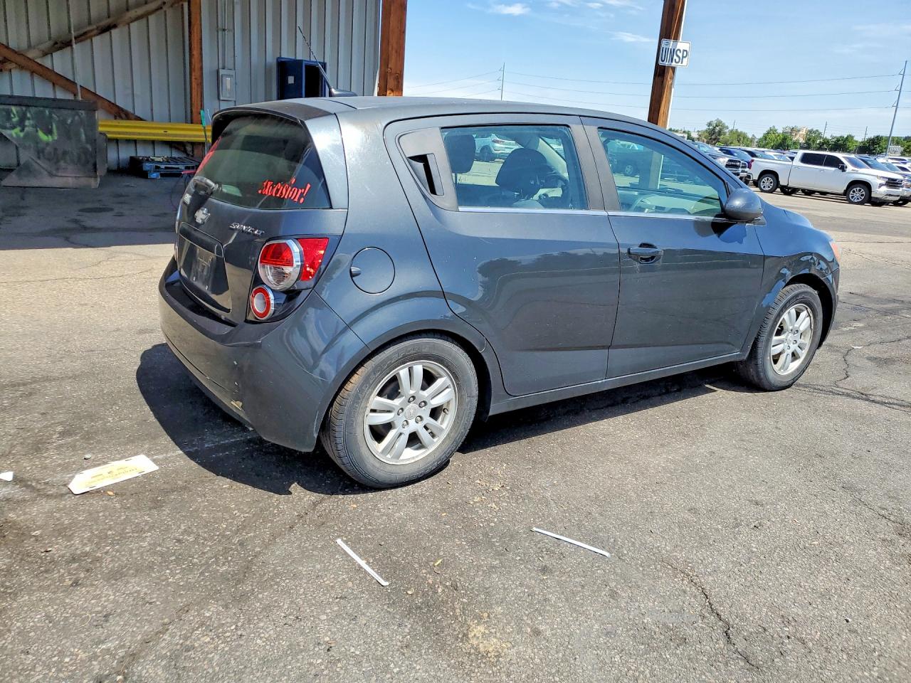 2014 Chevrolet Sonic Lt Серый vin: 1G1JC6SH9E4181741