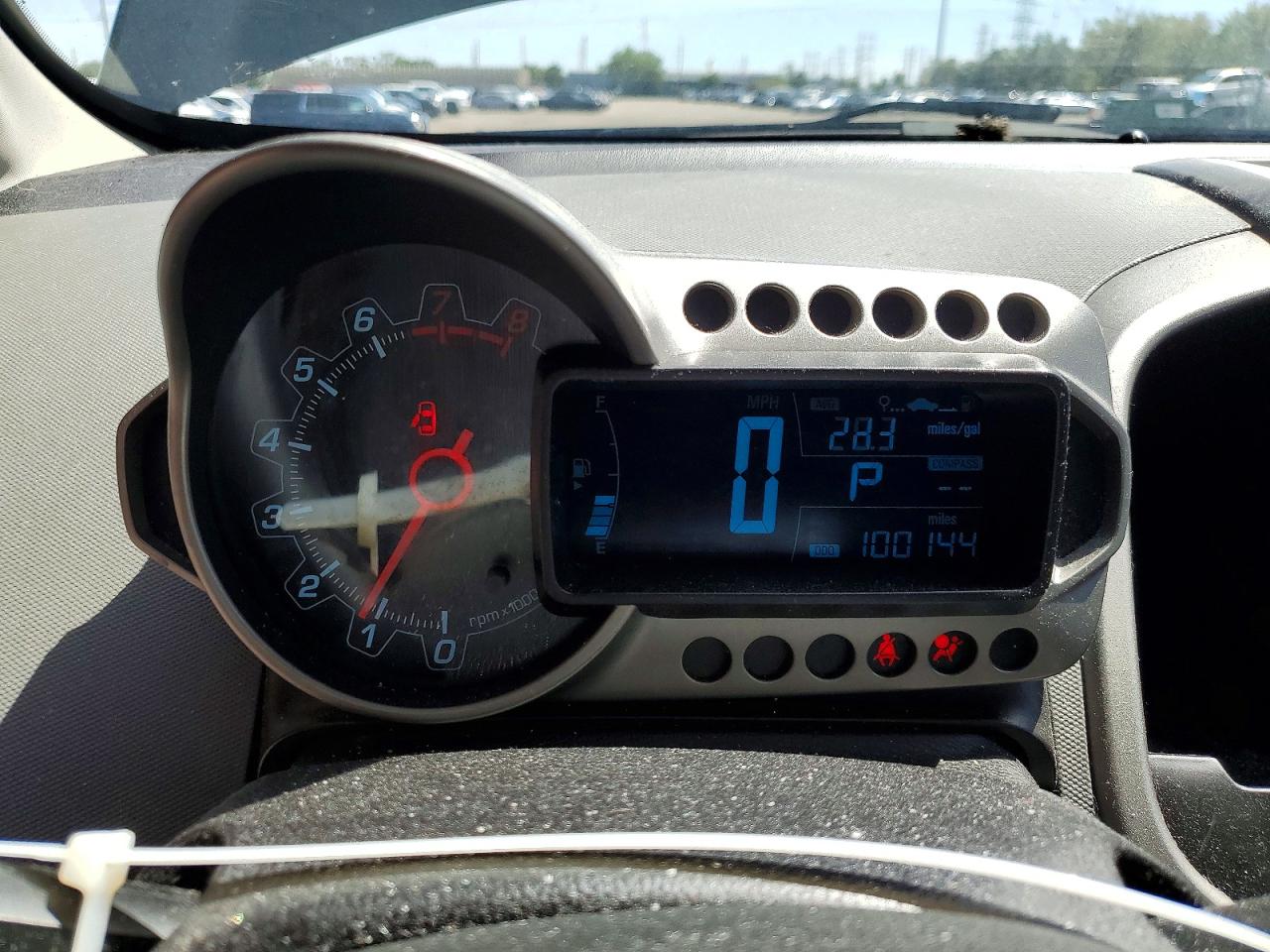 2014 Chevrolet Sonic Lt Серый vin: 1G1JC6SH9E4181741
